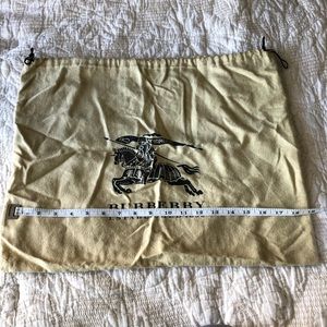 Authentic Burberry Dust Bag